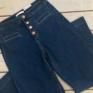 NWT Lauren Conrad wide leg trouser jeans sz10